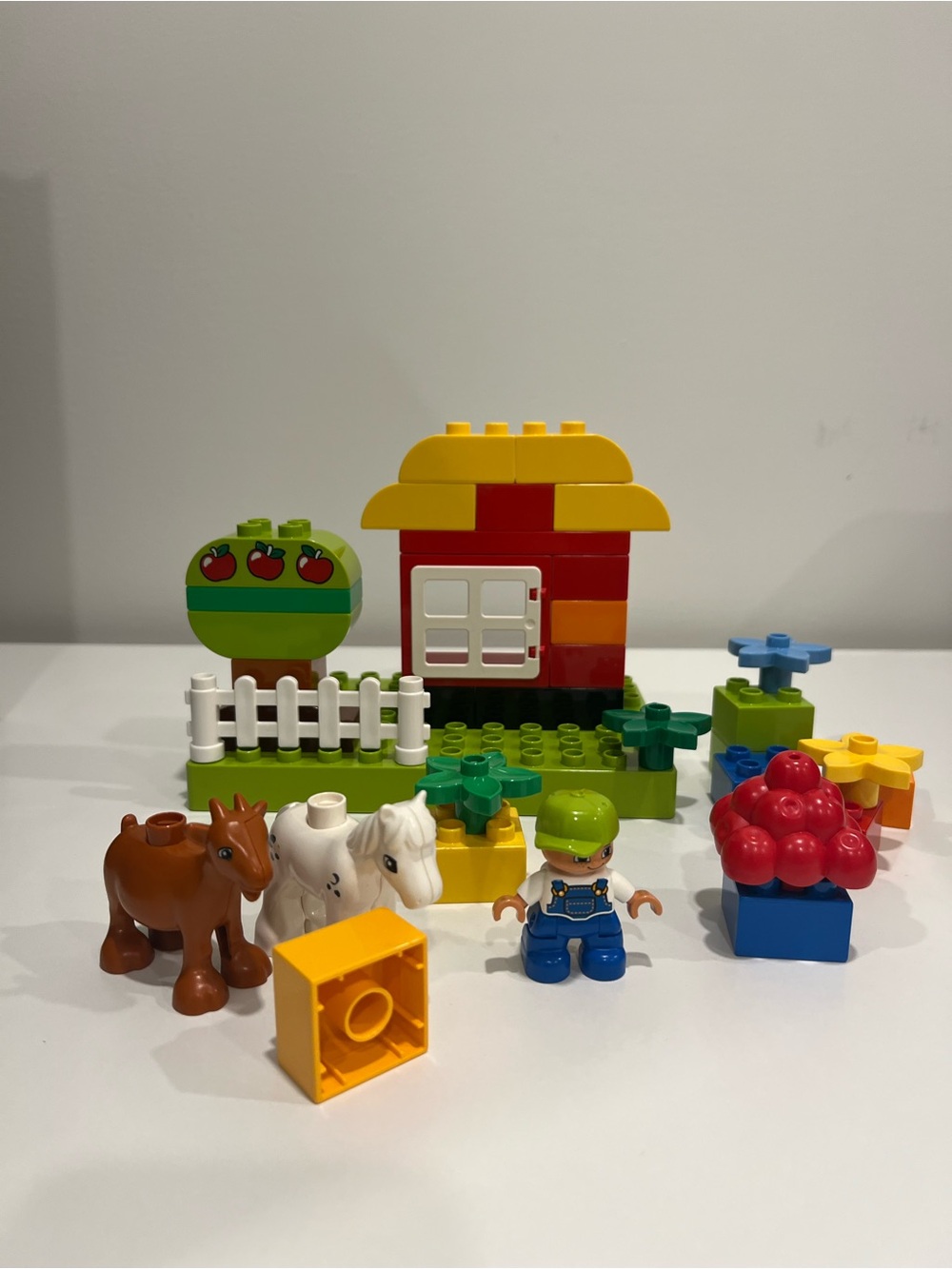 LEGO DUPLO My First Garden Set w Animals 10517 - Goat Foal Farmer - Toddler Toy